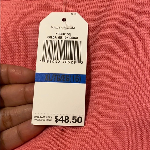 Nautical girl dress size XL/TG16 new - Picture 4 of 8